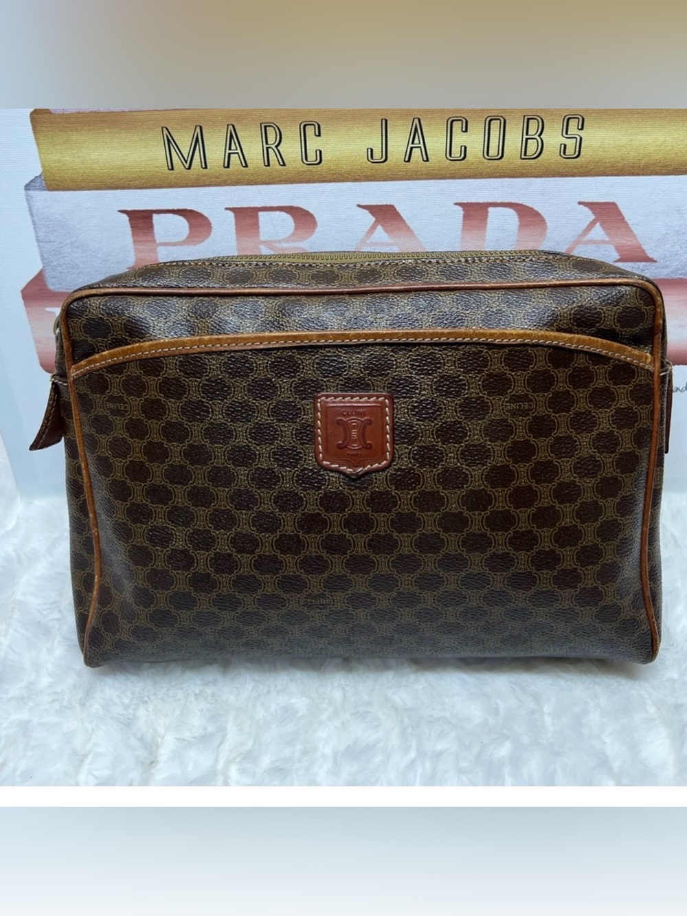 VTG Celine Makeup Pouch